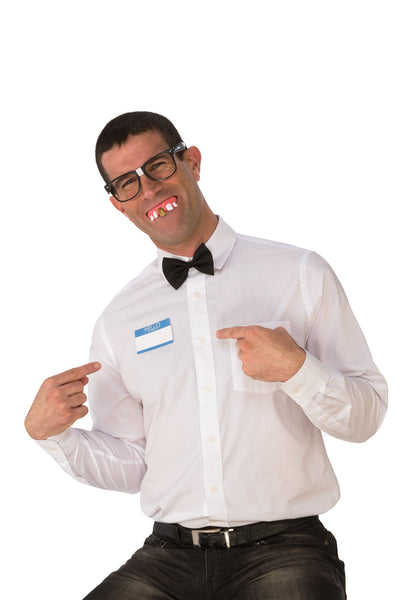 Economy Nerdy Funny Adult Costume Kit