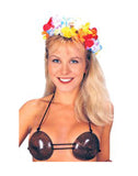 Coconut Bra Hawaiian Luau Bikini Top