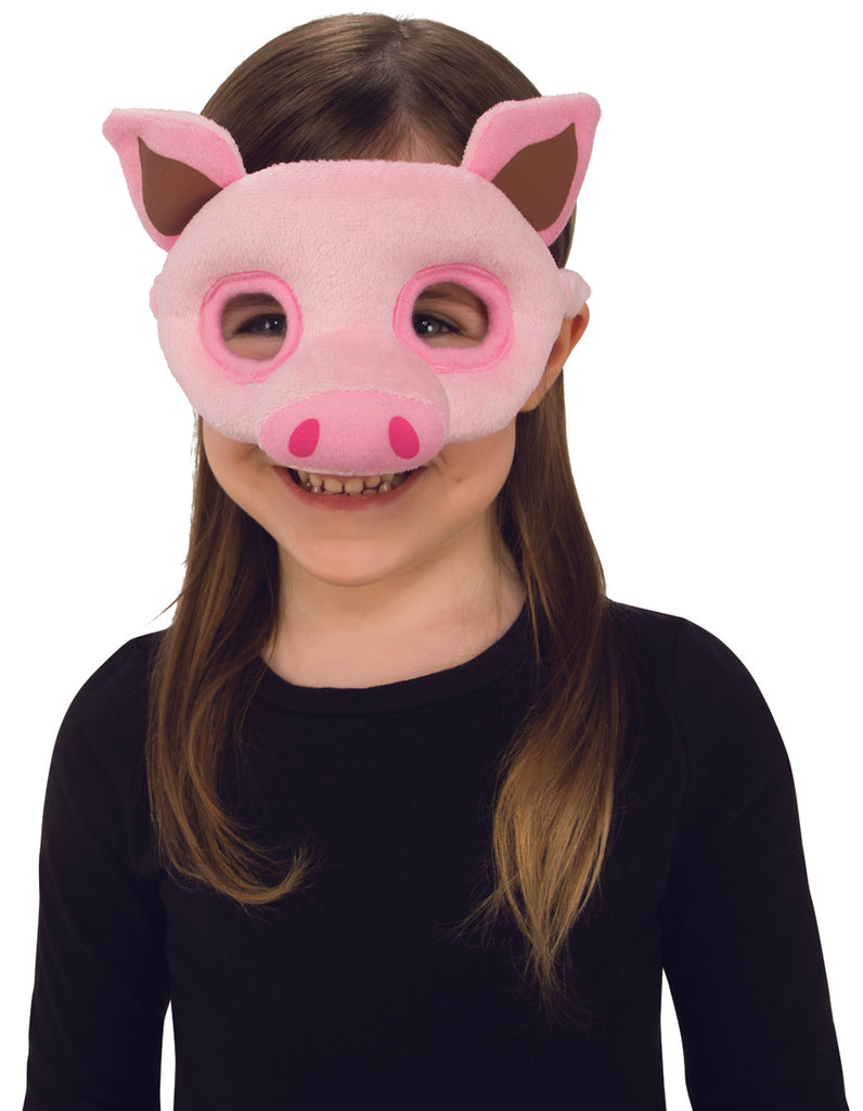 Childs Piglet Piggy Plush Costume Mask