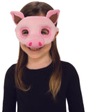 Childs Piglet Piggy Plush Costume Mask
