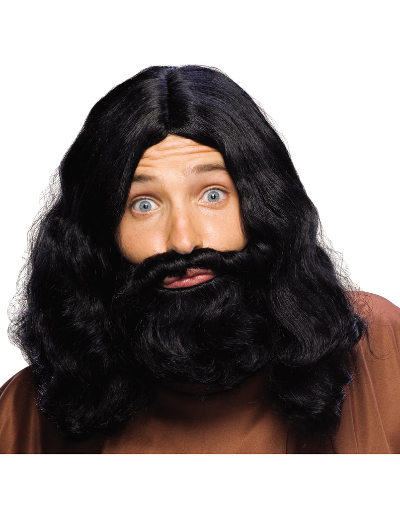 Biblical Mens Beard Wig Set