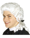 20th Century White Colonial Man Wig