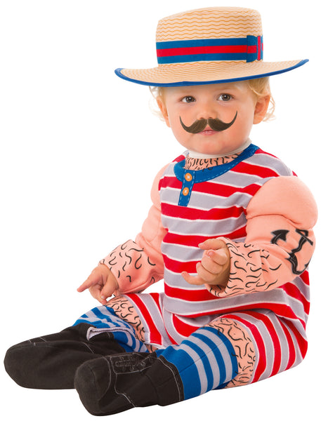 1910S Bathing Boy Infant Costume