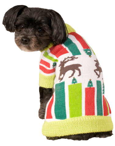 Holiday Christmas Knit Pet Dress