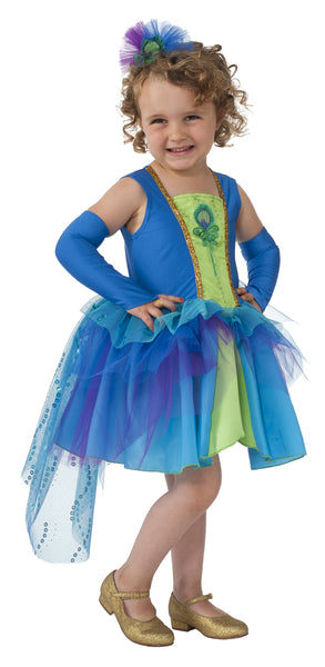 Peacock Girls Pretty Bird Costume