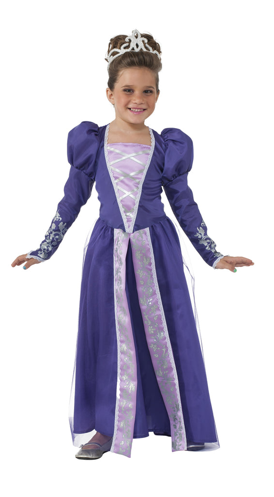 Violet Renaissance Princess Girls Costume