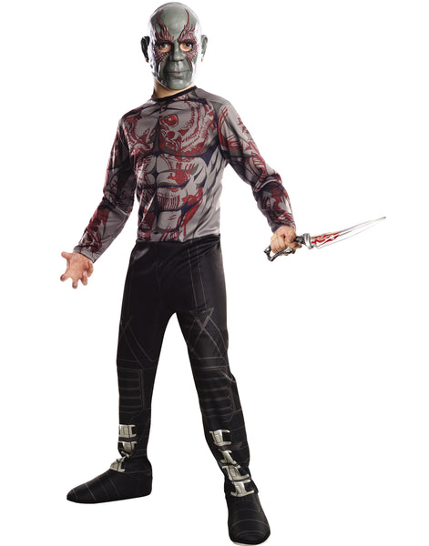 Guardians Of The Galaxy Vol. 2 Boys Drax Costume