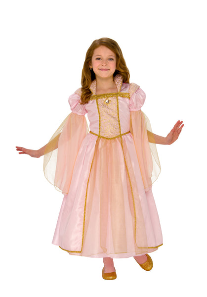 Pretty Pink Princess Girls Costume