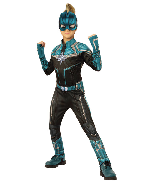 Captain Marvel Girls Child Kree Costume