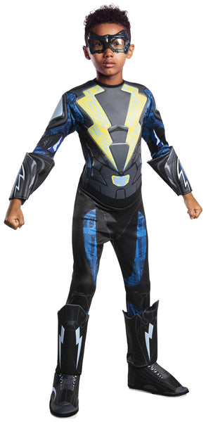 Black Lighting Child Tv Superhero Deluxe Costume