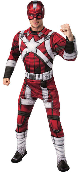 Red Guardian Mens Black Widow Movie Costume
