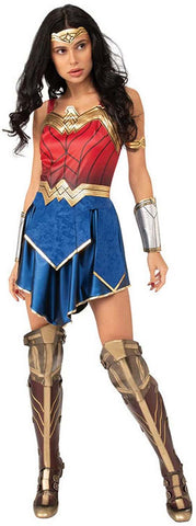 Wonder Woman Womens Deluxe Beach Battle Wonder Woman Costume