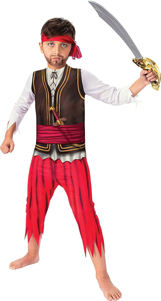 Pirate Boys Child Printed Costume