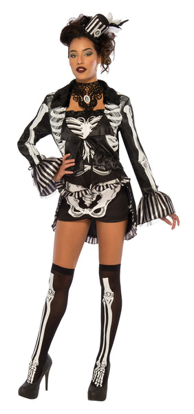 Elegant Skeleton Womens Costume