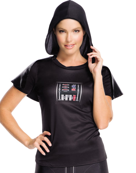 Star Wars Womens Darth Vader Rhinestone Costume Top