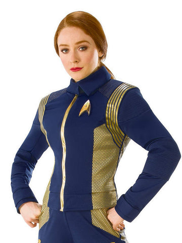 Operations Uniform Deluxe Mens Adult Star Trek Costume