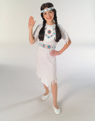 native american princess dress Native American Princess Halloween Costume Child Large 12-14