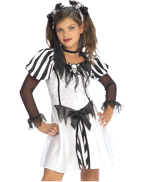Black White Punky Pirate Costume