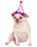 Girl Paw Print Pet Birthday Hat
