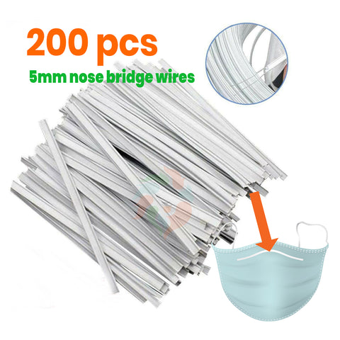 [1000pcs] Metal Nose Bridge Wire Brackets DIY-5MM