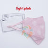 [10 PACK] Pink Tree Printed Linen Cotton 3 Layer Mask + Filters