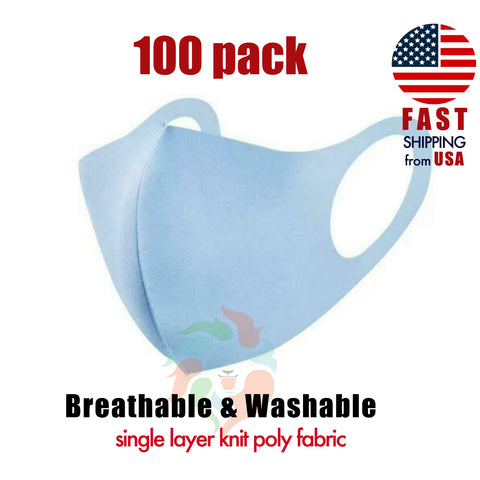 [300 PACK] BLACK 3ply Disposable Adult Mask