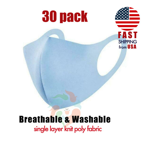 [100 PACK] WHITE 3ply Disposable Adult Mask