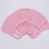 [50 PACK] Pink Face Mask 1-LAYER Fabric S/M