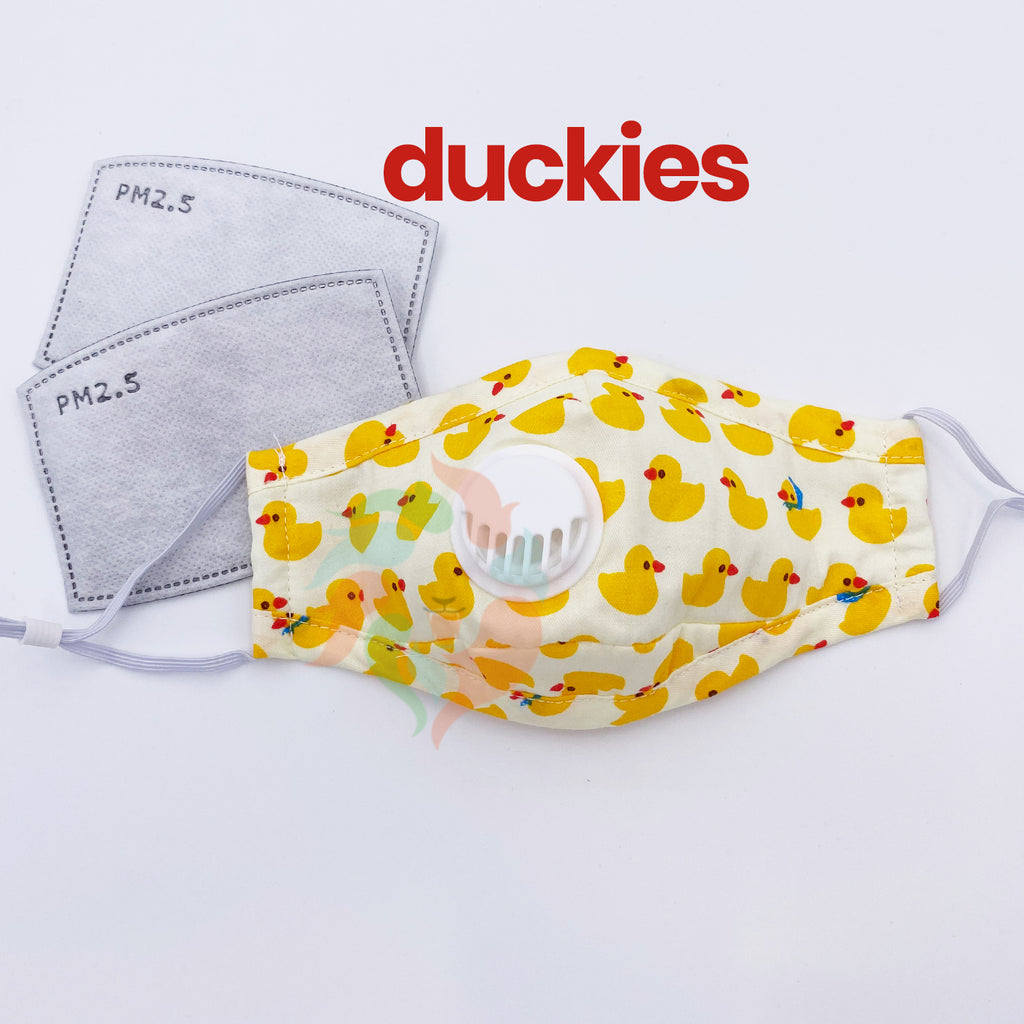 [10 PACK] Ducky Kids Cotton Mask