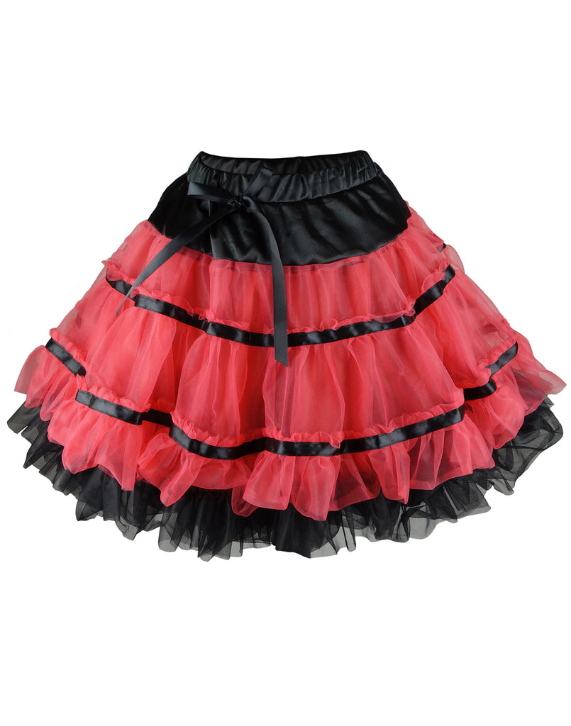 Hot Pink Tutu Petticoat Dance Skirt