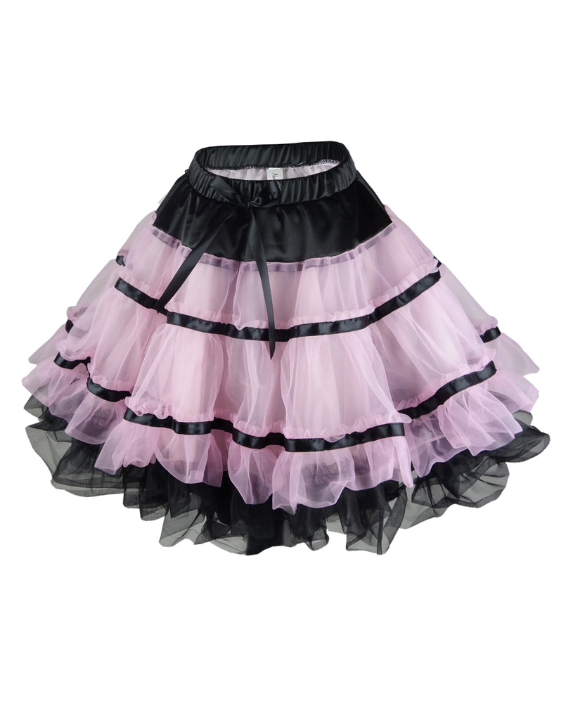 Pink Tutu Petticoat Dance Skirt