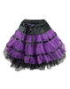 Plus Purple Tutu Petticoat Skirt