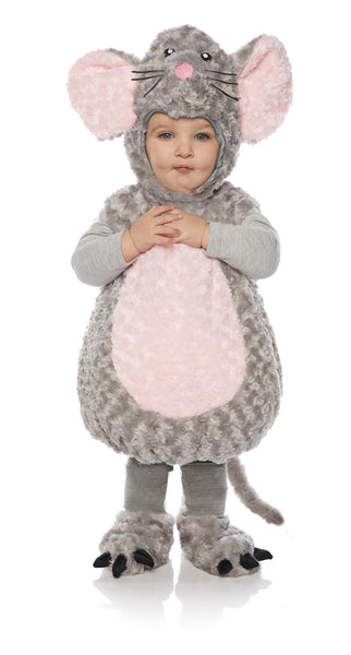 Mouse Girls Toddler Grey Belly Baby Costume