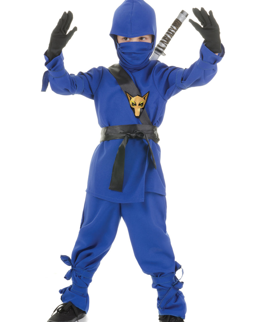 Blue Ninja Karate Costume