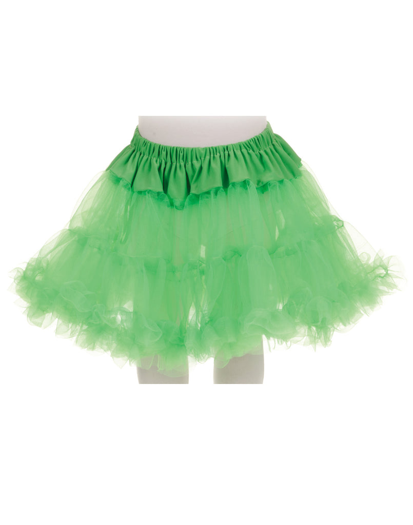 Green Tutu Girls Child Skirt