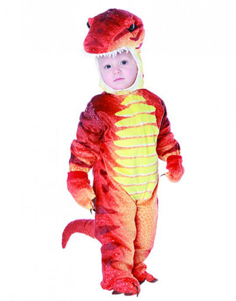 Red Baby Dinosaur Costume