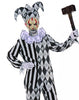Black And White Evil Harlequin Child Costume