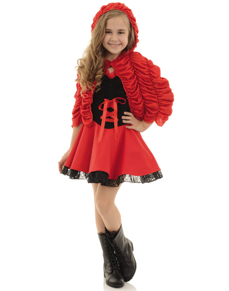 Little Red Girls Childs Costume