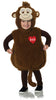 Smiley Monkey Boys Child Build A Bear Belly Baby Costume