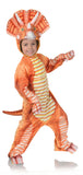 Orange Triceratops Infant Dinosaur Costume