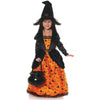 Pumpkin Witch Girls Halloween Costume