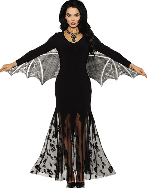 Vampiress Womens Gothic Vampire Halloween Costume