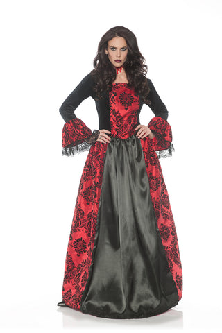 Dark Queen Womens Evil Victorian Gothic Halloween Costume