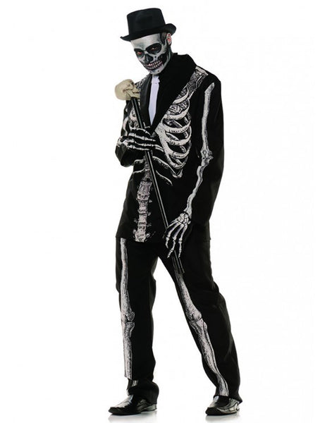 Day Of The Dead Skeleton Mens Costume