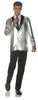 Sliver Doo Wop Mens Adult 50S Costume Jacket