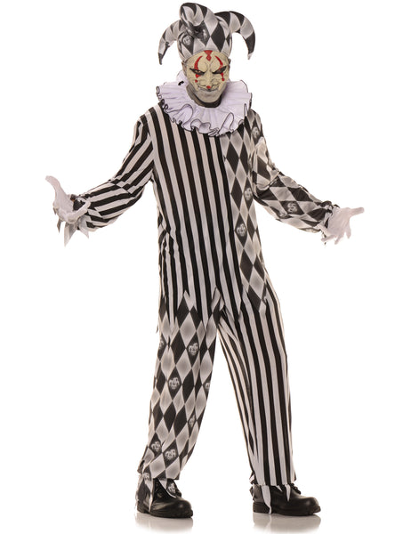 Evil Harlequin Teen Costume