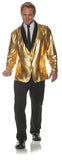 Gold Doo Wop Mens Adult 50S Costume Jacket