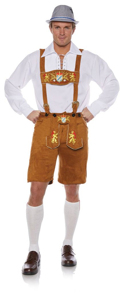 Lederhosen Mens Adult Deluxe Oktoberfest Costume