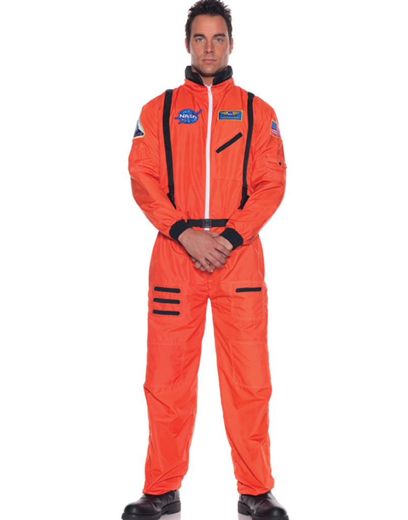 Astronaut Orange Costume Teen
