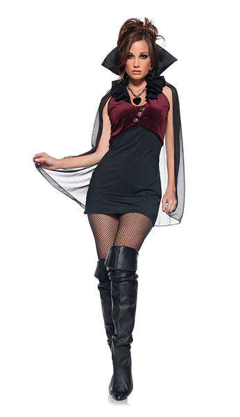 Black Eternity Gothic Vampire Costume